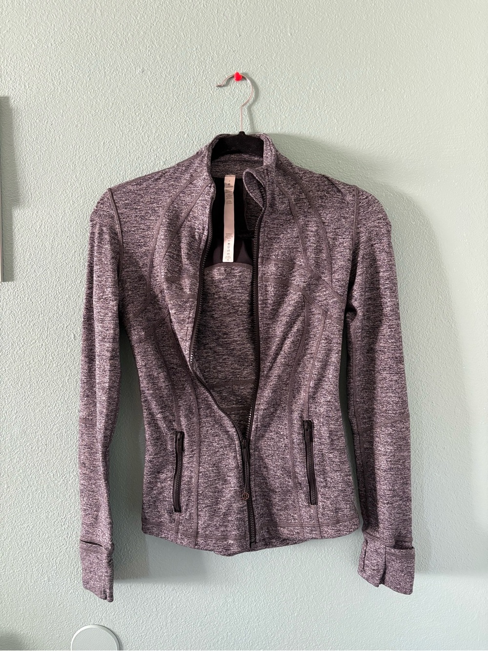 Lululemon Heather Gray Women's Define Full-Zip Active Jacket